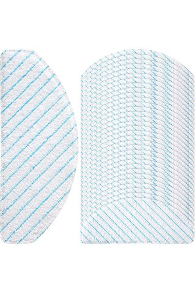 Chengu 100 Packs Disposable Mop Pads Replacement Mopping Cloths Pads Compatib...