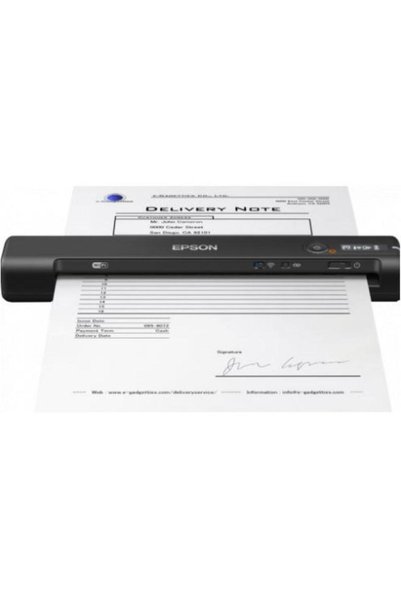 EPSON Scanner portabil A4 WorkForce ES-60W, fără fir, 600 dpi