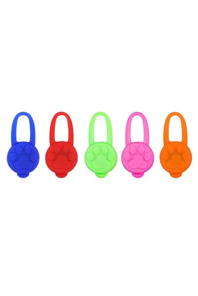 AZONEE Dog Collar Light, Waterproof Silicon LED Safety Night Walking Lights f...