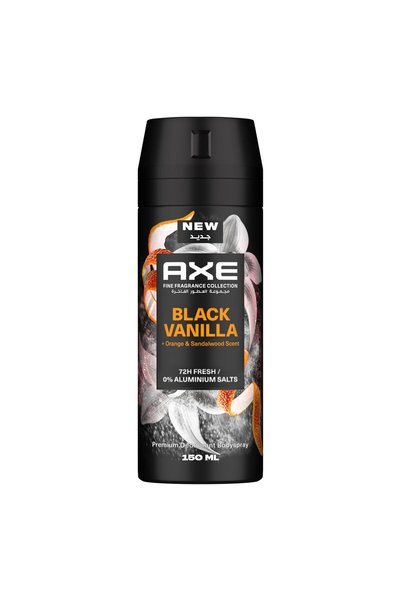 axeweld AXE Fine Fragrance Premium Deodorant Body Spray, Black Vanilla, Orang...