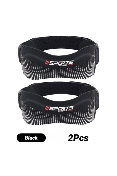 Choice Black (2Pcs) 2Pcs Knee Pad Adjustable Knee Strap Patellar Tendon Press...