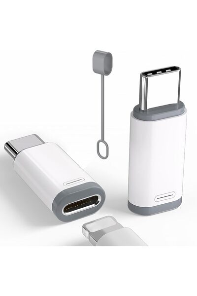 GENERAL محول لايتنينج إلى USB C (عبوة من قطعتين) لهواتف آيفون 15/16/16 برو ما...