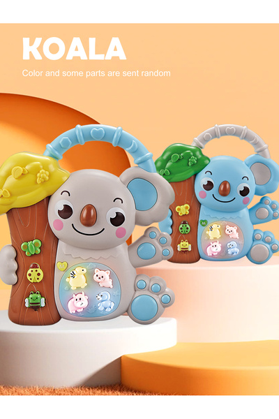 Choice Light Grey Cartoon Animal Electronic Keyboard, Lighting Music Piano Mu...