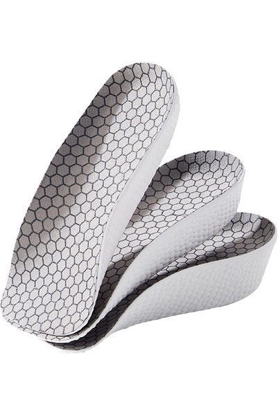 Yelajoy 3Pairs Height Increase Insoles for Men Women - Orthopedic High Pads H...