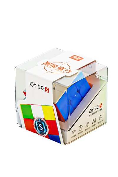Choice مكعب ذكي Qiyi إصدار السباق 3x3 مكعب سحري مغناطيسي سريع بدون ملصقات ألع...