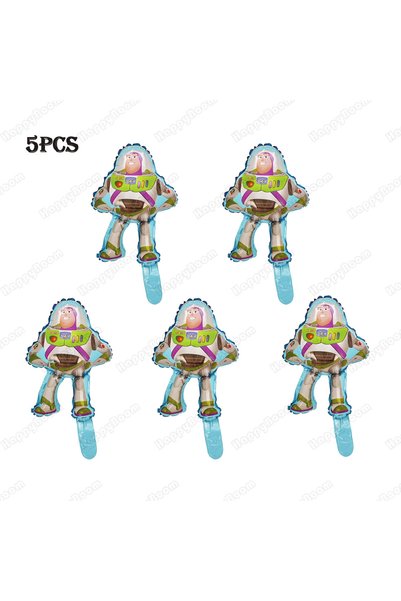 Hasbro As shown A-5Pcs 10pcs Mini Astronaut and Cowboy Birthday Aluminum Film...