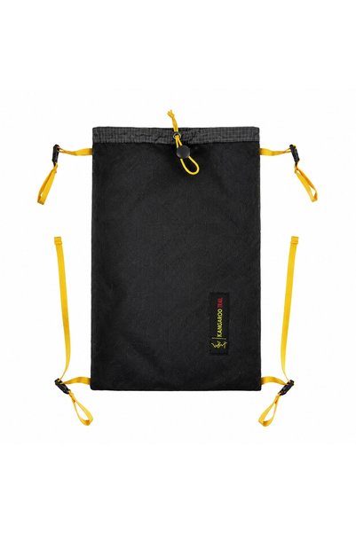 Choice black color Detachable Backpack Mesh Pouch Multi-use External Expansio...