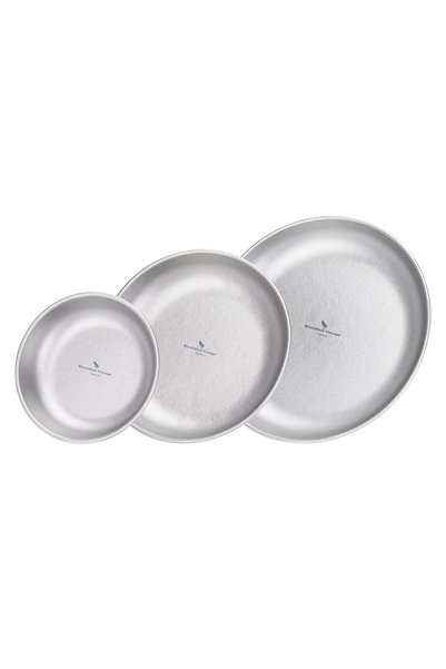 Choice Crsytal Ti1104T Boundless Voyage Camping Plate Titanium Dinner Plate S...
