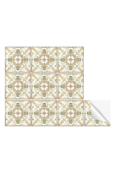 EXCEFORE Peel and Stick Backsplash Tiles, Self-Adhesive Wall Stickers, 15x15c...