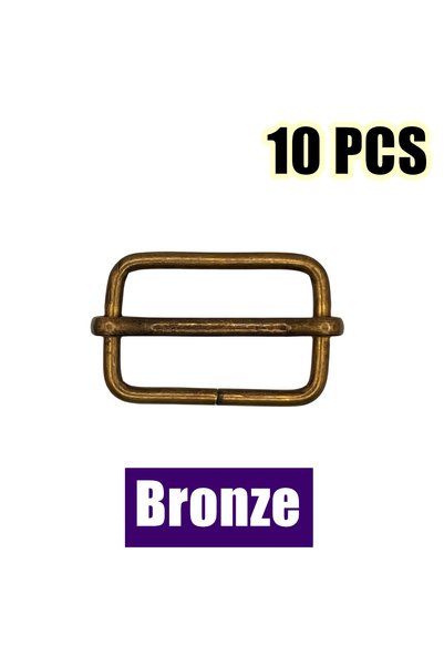 Choice 20mm Bronze 10Pcs/Pack Metal Slides Tri-Glides Wire-Formed Roller Pin ...
