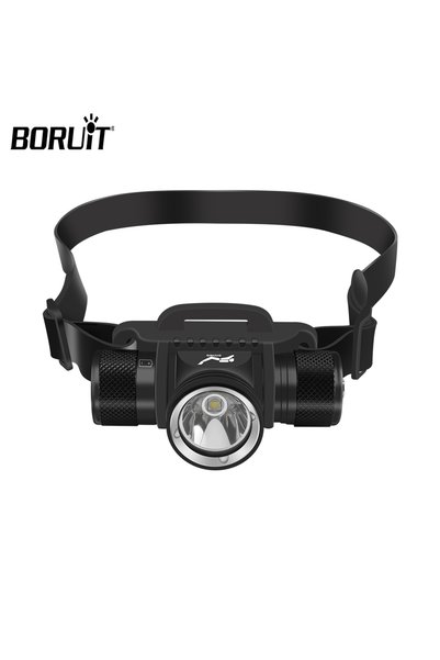 Choice White light Option A BORUiT HP900 Diving Headlamp 800 Lumen 18650/2170...