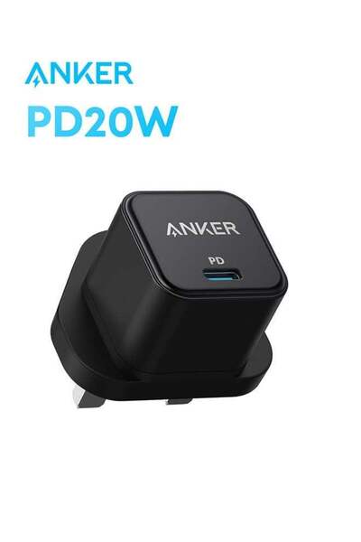 Anker باور بورت III شاحن سريع مربع 20 واط USB-C