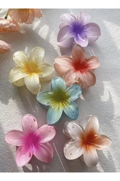 Valdora Vd Lotus-Shaped Hair Clip (1 Piece). No Color Selection Available. Shipped Mixed.