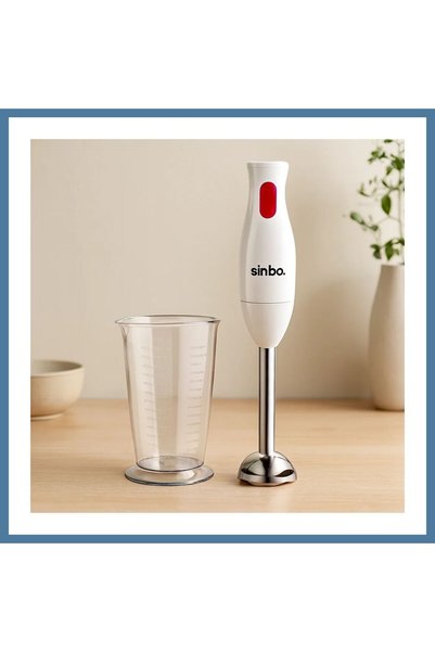 Bezos 350W Çubuk Blender Çelik Uçlu 700ml Hazneli CAN
