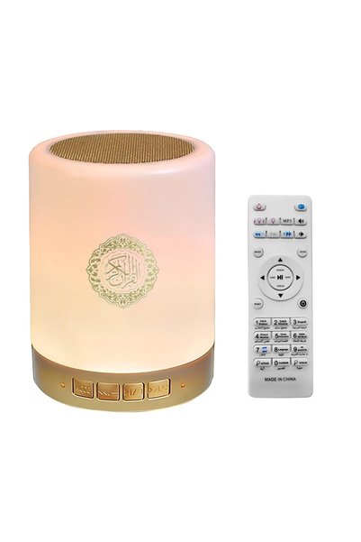 Generic SQ-112 Quran Speaker Touch Lamp, Bluetooth Speaker with 7 Colors LED ...