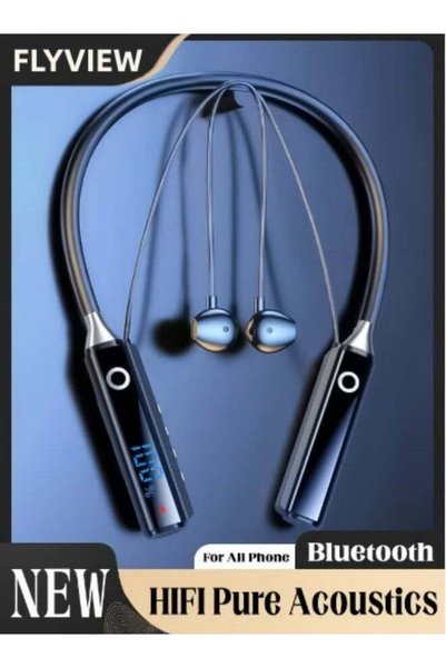 Flyview سماعات أذن لاسلكية حقيقية، سماعات بلوتوث 5.3 داخل الأذن مع 4 ميكروفون...