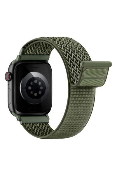 GENERAL حزام رياضي من النايلون SOLOLUP، متوافق مع ساعات Apple Watch، موديلات ...