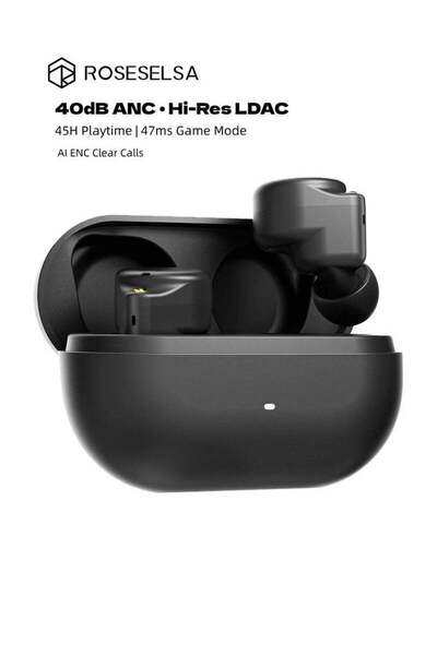 roseselsa CERAMICS MK2 Bluetooth 6.0 Wireless Earbuds, Hi-Res LDAC Audio, 40d...