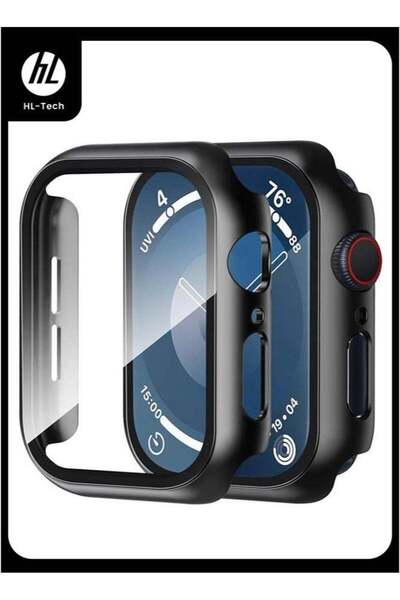 HLDHOME HL-Tech Case for Apple Watch SE 3 (2025)/ SE 2/ SE 44mm case with Tem...