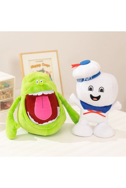 Choice 2pcs 2pcs Marshmallow Man Slimer Stuffed Vintage Ghostbusters 3 Stay P...