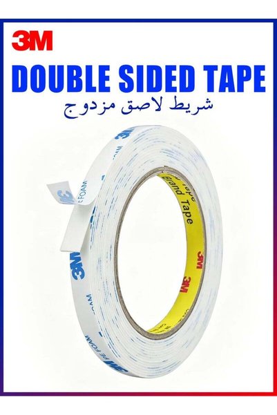 3M Double Sided Tape 5cm × 3meter, Mounting Tape Heavy Duty, Removeable PE Fo...