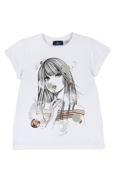 Chicco Tricou copii Chicco, Alb, 00109-64MC