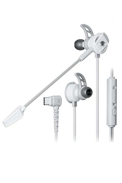 PLEXTONE RX3 Pro Type-C Wired Gaming Earphones with Dual HD Noise Isolating M...