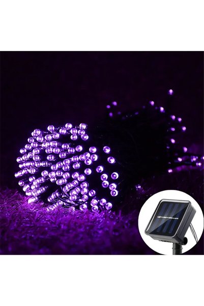 Choice 22m 200leds Purple Outdoor Solar Light String LED Christmas Decoration...