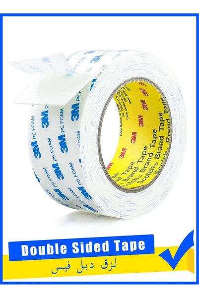 3M Double Sided Tape 1cm*3meter, Mounting Tape Heavy Duty, Removeable PE Foam...