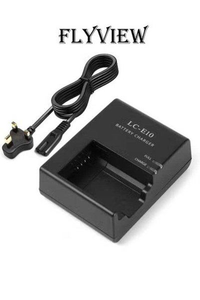 Flyview LC-E10 Battery Charger for Canon LC-E10 LC-E10C LC-E10E Batteries for...