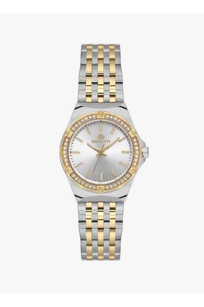 Bigotti - Raffinato Women Watch | Stainless Steel Band & Brass Case | Analog ...