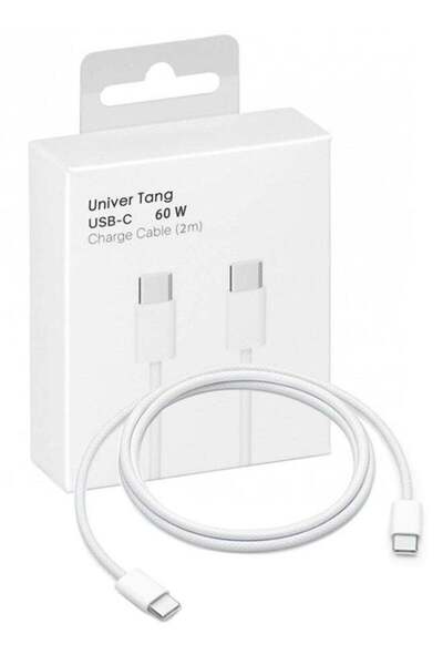 Univer Tang كابل شحن سريع للغاية من USB من النوع C إلى النوع C بطول 2 متر لأج...