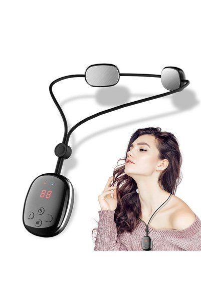 Arabest Pendant Neck Massager, Portable With Heat, 5 Modes 15 Intensities, El...