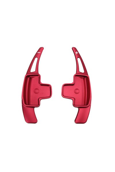 Choice Red Car Steering Wheel Paddle Shift Extension Shifters DSG For Mercede...