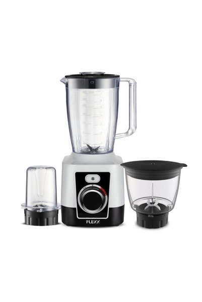 flexy Multifunctional 3-In-1 Blender Grinder And Chopper With 650W Power, 3-S...