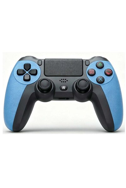 XICEN وحدة تحكم لاسلكية لأجهزة PS4/PS4 Slim/PS4 Pro/PC، مع مقبض يد مانع للانز...