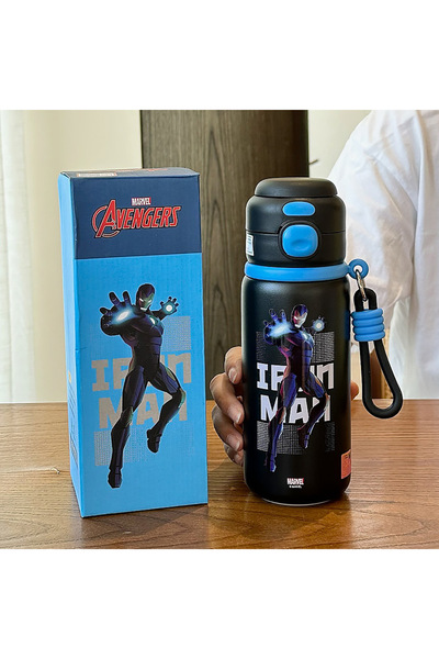 Generic Brand Kids Shatproof Insulated Straw Bottle for School Kindergarten B...