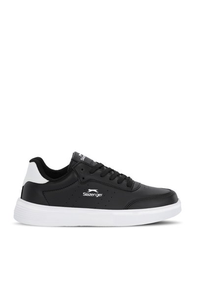 Slazenger Connie Black and White Casual Sports Shoes, Women's Sneakers.