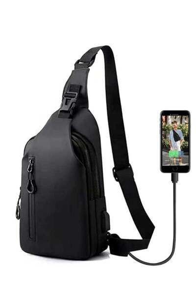 Skycare Sling Crossbody Bag Small Shoulder Backpack for Men Waterproof Slim C...