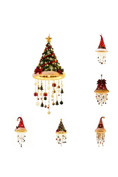 Generic Brand Decorațiune de Crăciun, lumini suspendate festive de Halloween,...