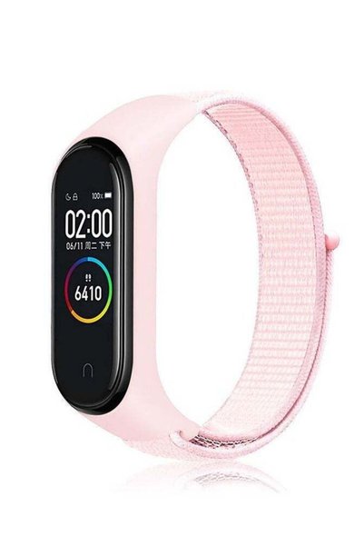 HablTech Nylon Strap Compatible with Xiaomi Mi Band 7/6/5/4/3 Soft Adjustable...