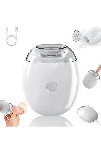 Generic Brand Automatic Electric Nail Clipper and File Kit – Angled Nail Clip...