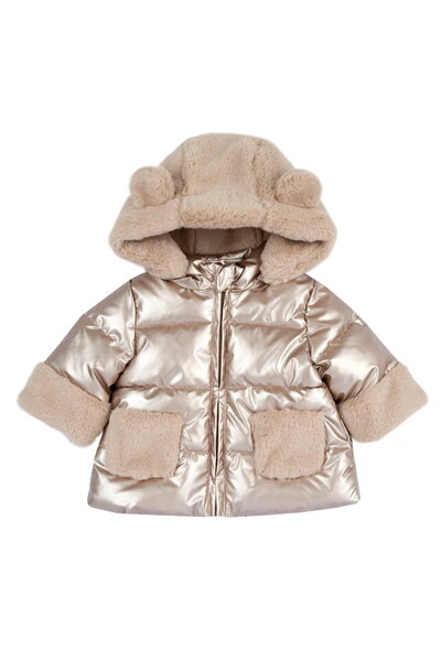 Chicco Jacheta copii matlasata, bej cu model, 86435-67MFCO