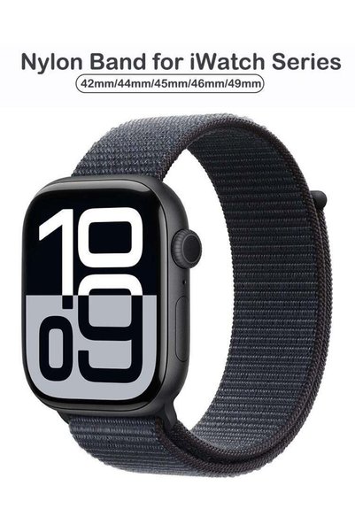 Youque Nylon Replacement Wrist Band for Apple Watch Series 11/Series 10 46mm ...