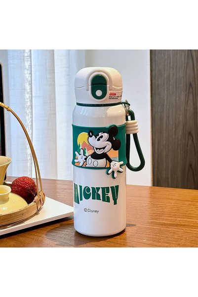 Generic Brand Large Capacity Stainless Steel Insulated Straw Water Bottle