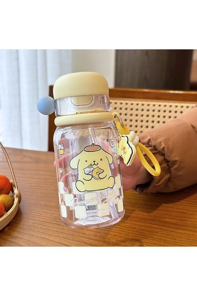 Generic Brand Kids Double-Drink Straw Water Cup for Girls Elementary School