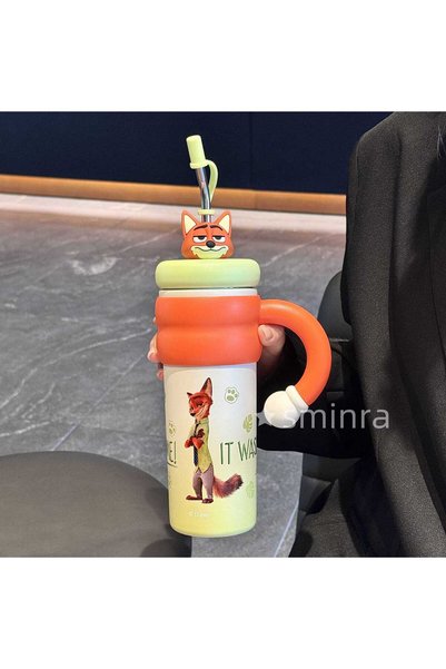 Generic Brand Insulated Straw Tumbler for Office School Portable Water Bottle
