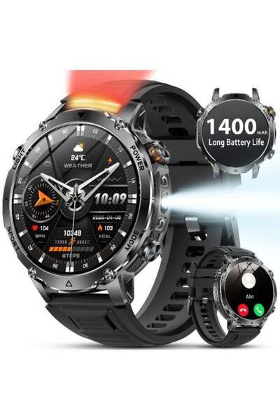 TDZDDYS Business Sports Smart Watch for Men, Zinc Alloy Body, 1400mAh Battery...