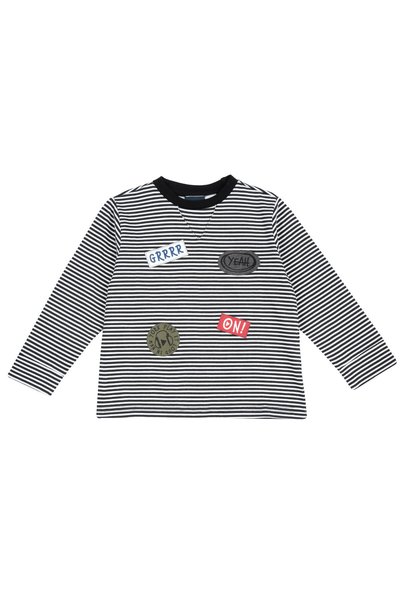 Chicco Bluza copii Chicco, Alb cu model, 02901-65MC