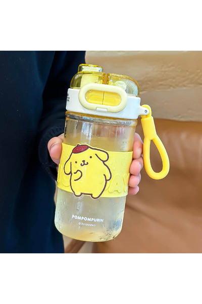 Generic Brand Kids Double-Drink Straw Plastic Cup Drop-Resistant School Water...